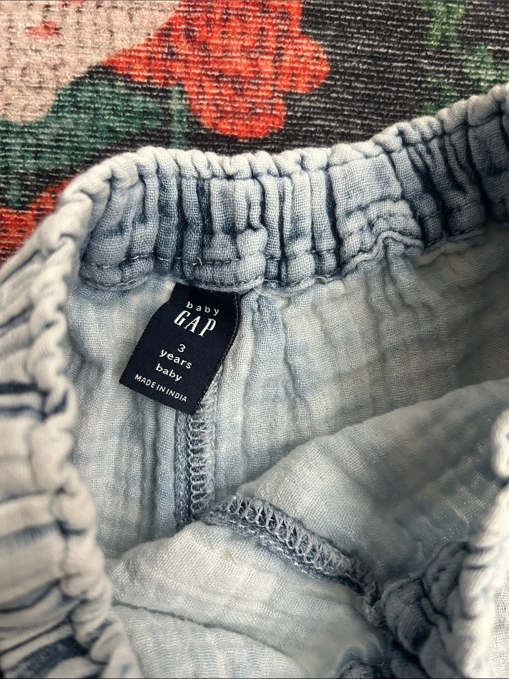 Gap Denim Toddler Ruffle Tank and Shorts Set, Size 3T